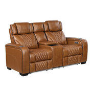 8449BR*2PWHM 2pc Set: Sofa, Love (Power) - 8449BR*2PWHM