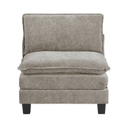 8450PWT*54ACCR (6)5-Piece Modular Sectional - 8450PWT*54ACCR