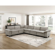 8450PWT*65ACCR (7)6-Piece Modular Sectional - 8450PWT*65ACCR
