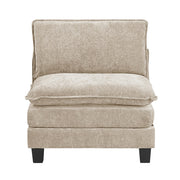8450TPE*53ACCR (6)5-Piece Modular Sectional with Ottoman - 8450TPE*53ACCR