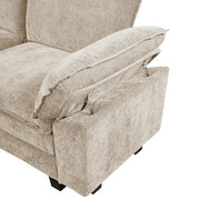 8450TPE*53ACCR (6)5-Piece Modular Sectional with Ottoman - 8450TPE*53ACCR