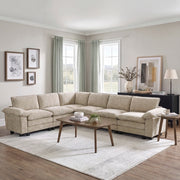 8450TPE*65ACCR (7)6-Piece Modular Sectional - 8450TPE*65ACCR