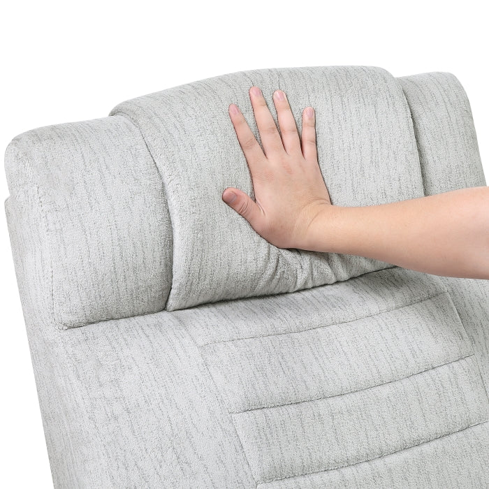 8455GRY-1 Reclining Chair - 8455GRY-1