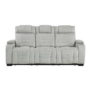 8455GRY*2 2pc Set: Sofa, Love - 8455GRY*2
