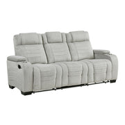 8455GRY*2 2pc Set: Sofa, Love - 8455GRY*2