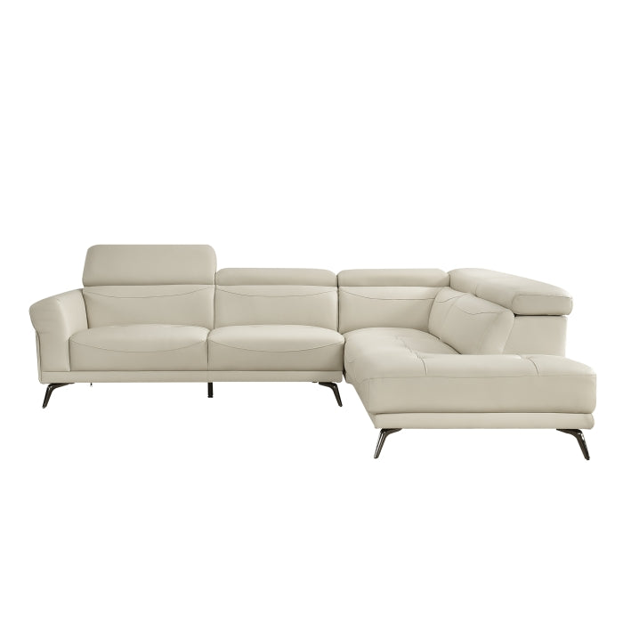 8456BEG*22LRC 2-Piece Sectional with Right Side Chaise - 8456BEG*22LRC