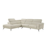 8456BEG*2LC2R 2-Piece Sectional with Left Side Chaise - 8456BEG*2LC2R