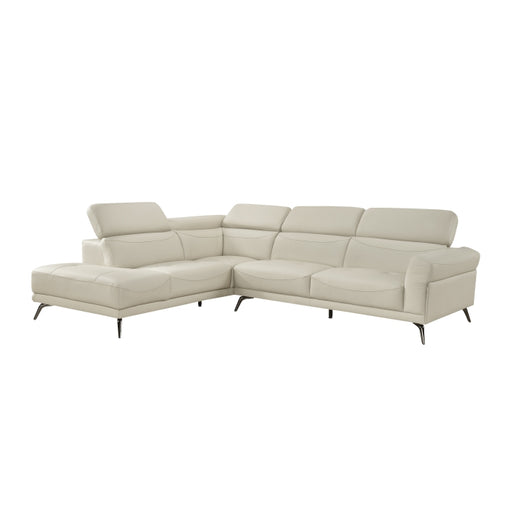 8456BEG*2LC2R 2-Piece Sectional with Left Side Chaise - 8456BEG*2LC2R
