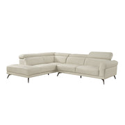 8456BEG*2LC2R 2-Piece Sectional with Left Side Chaise - 8456BEG*2LC2R