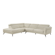 8456BEG*2LC2R 2-Piece Sectional with Left Side Chaise - 8456BEG*2LC2R