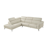 8456BEG*2LC2R 2-Piece Sectional with Left Side Chaise - 8456BEG*2LC2R