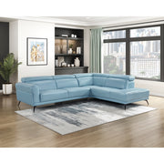 8456BUE*22LRC (2)2-Piece Sectional with Right Side Chaise - 8456BUE*22LRC