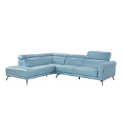 8456BUE*2LC2R (2)2-Piece Sectional with Left Side Chaise - 8456BUE*2LC2R