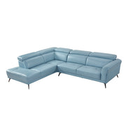 8456BUE*2LC2R (2)2-Piece Sectional with Left Side Chaise - 8456BUE*2LC2R