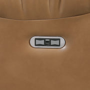 8457BRW-1PW Power Reclining Chair with LED and Charging Ports - 8457BRW-1PW