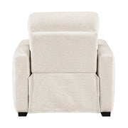 8479BEG-1PW Power Reclining Chair with USB Charging Ports - 8479BEG-1PW