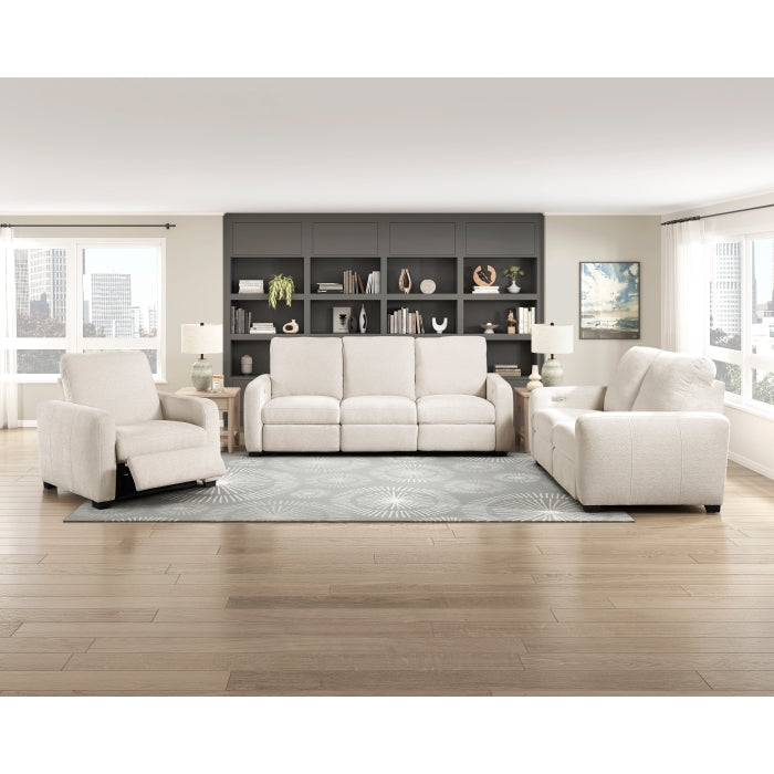 8479BEG-1PW Power Reclining Chair with USB Charging Ports - 8479BEG-1PW