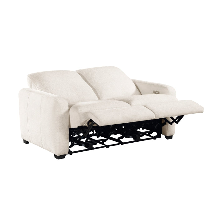 8479BEG*2PW 2pc Set: Sofa, Love (Power) - 8479BEG*2PW