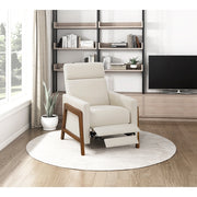 8489BEG-1PB Push Back Reclining Chair - 8489BEG-1PB