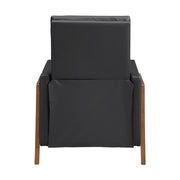 8489BLK-1PB Push Back Reclining Chair - 8489BLK-1PB