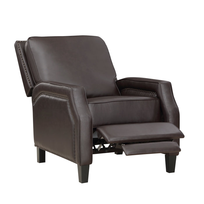 8504DBR-1 Push Back Reclining Chair - 8504DBR-1
