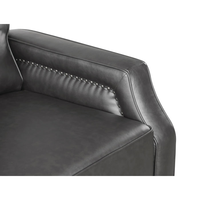 8504GRY-1 Push Back Reclining Chair - 8504GRY-1