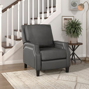 8504GRY-1 Push Back Reclining Chair - 8504GRY-1