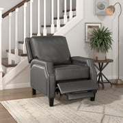8504GRY-1 Push Back Reclining Chair - 8504GRY-1