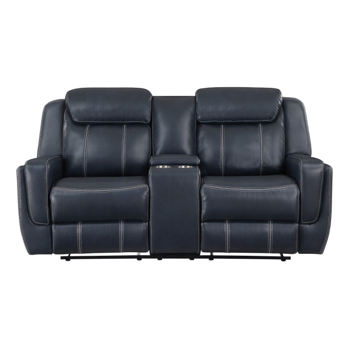 8516BU*2 2pc Set: Sofa, Love - 8516BU*2