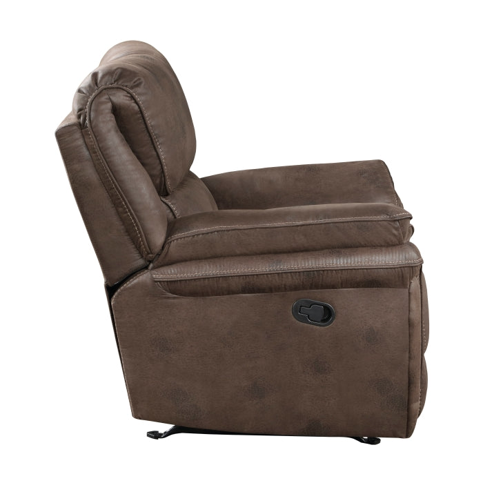 8517BRW-1 Rocker Reclining Chair - 8517BRW-1