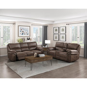 8517BRW-3PW Power Double Reclining Sofa - 8517BRW-3PW
