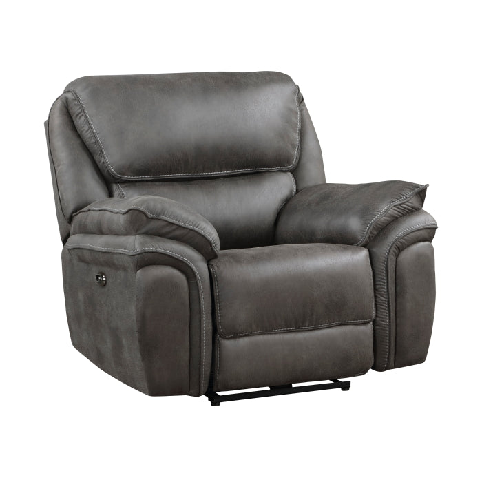 8517GRY-1PW Power Reclining Chair - 8517GRY-1PW