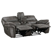 8517GRY*2 2pc Set: Sofa, Love - 8517GRY*2