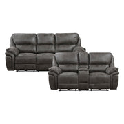 8517GRY*2PW 2pc Set: Sofa, Love (Power) - 8517GRY*2PW