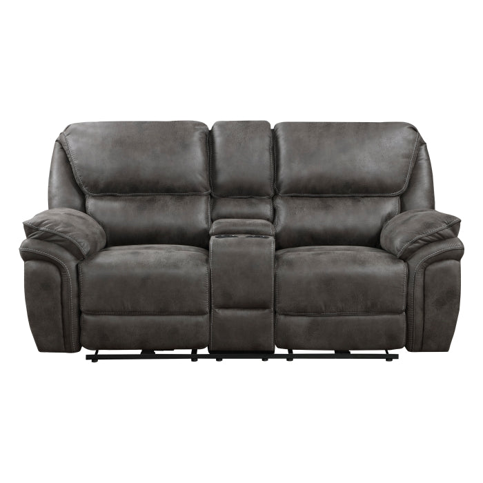 8517GRY*2PW 2pc Set: Sofa, Love (Power) - 8517GRY*2PW
