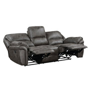 8517GRY-3 Double Reclining Sofa - 8517GRY-3