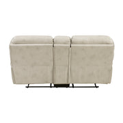 8517PWT-2 Double Reclining Love Seat with Center Console - 8517PWT-2