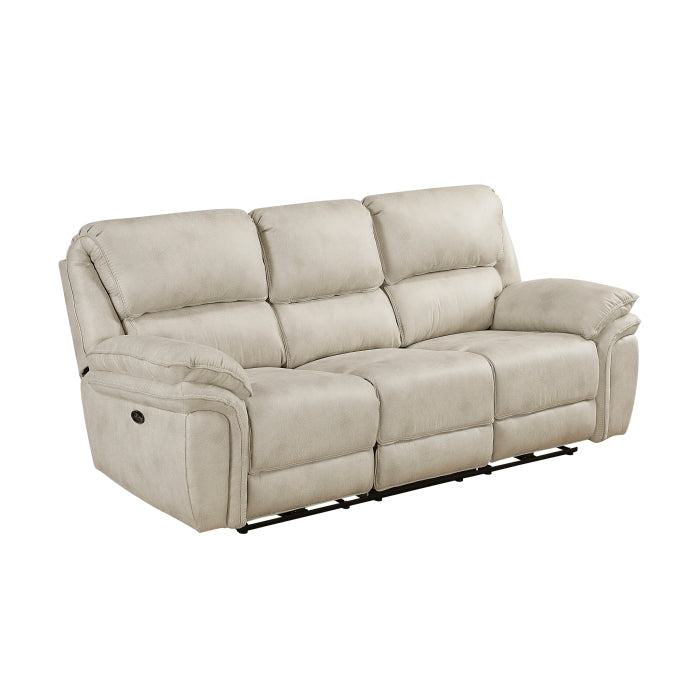 8517PWT-3PW Power Double Reclining Sofa - 8517PWT-3PW