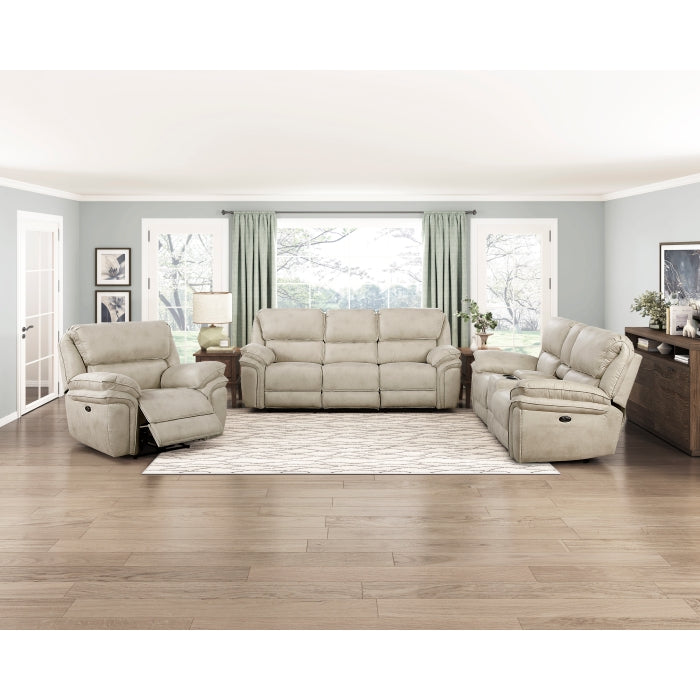 8517PWT-3PW Power Double Reclining Sofa - 8517PWT-3PW