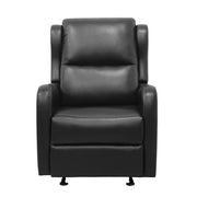 8527BLK-1GD Glider Reclining Chair - 8527BLK-1GD