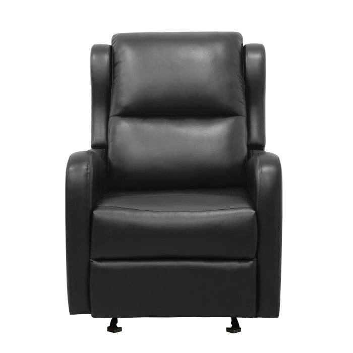8527BLK-1GD Glider Reclining Chair - 8527BLK-1GD