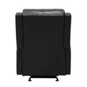 8527BLK-1GD Glider Reclining Chair - 8527BLK-1GD