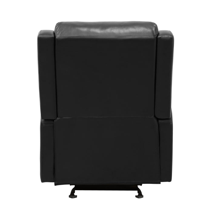 8527BLK-1GD Glider Reclining Chair - 8527BLK-1GD