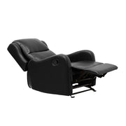 8527BLK-1GD Glider Reclining Chair - 8527BLK-1GD