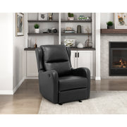 8527BLK-1GD Glider Reclining Chair - 8527BLK-1GD