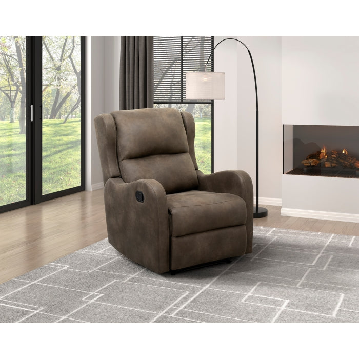 8527BRW-1 Reclining Chair - 8527BRW-1