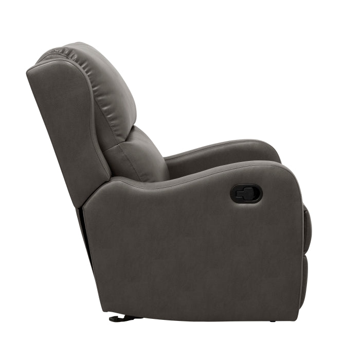 8527GRY-1GD Glider Reclining Chair - 8527GRY-1GD