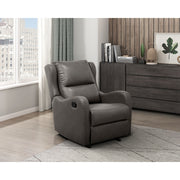 8527GRY-1GD Glider Reclining Chair - 8527GRY-1GD