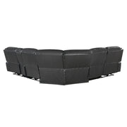 8528DG*SCPW (3)3-Piece Power Reclining Sectional with Right Console - 8528DG*SCPW