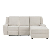 8530BE*SC (2)2-Piece Reclining Sectional with Right Chaise - 8530BE*SC
